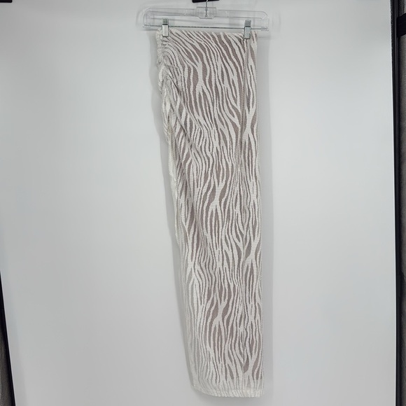 Michael Costello x REVOLVE Caroline Skirt in Ivory Size XXS - Picture 4 of 9